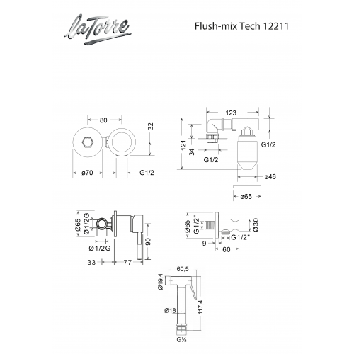 Tech Flush mix